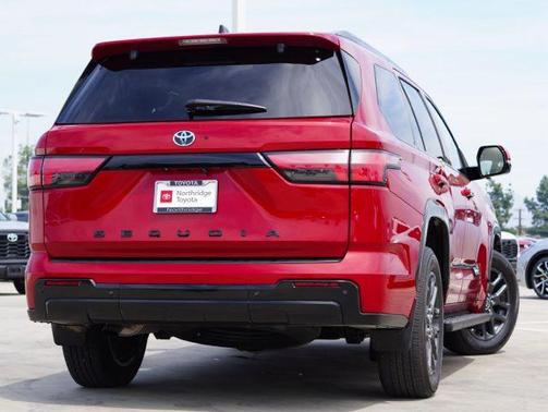 Supersonic Red 2023 Toyota Sequoia Platinum