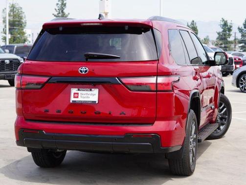 Supersonic Red 2023 Toyota Sequoia Platinum