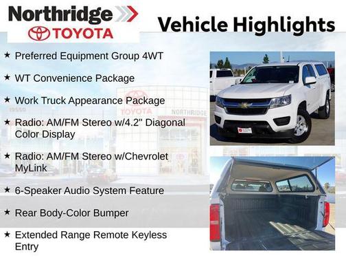 2016 Chevrolet Colorado WT