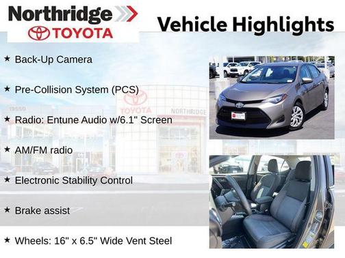 2017 Toyota Corolla LE
