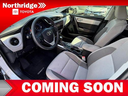 Super White 2017 Toyota Corolla LE