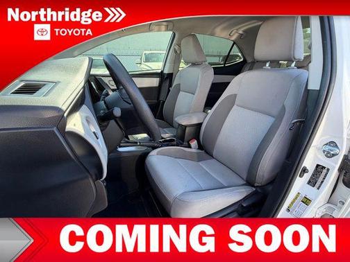 Super White 2017 Toyota Corolla LE