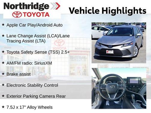 Celestial Silver Metallic 2023 Toyota Camry LE