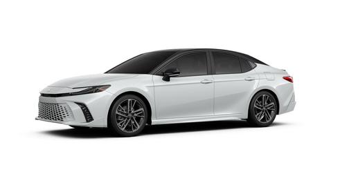 Wind Chill Pearl with Midnight Black Metallic roof 2026 Toyota Camry XSE