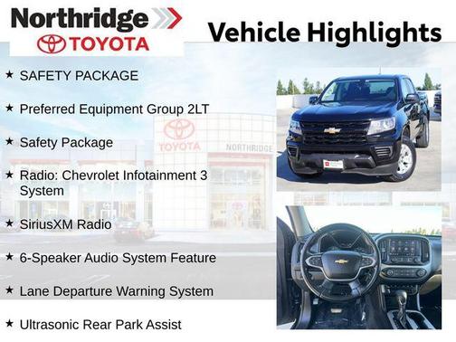 Black 2022 Chevrolet Colorado LT