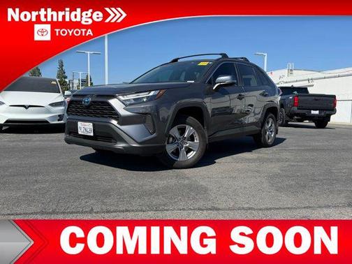 Magnetic Gray Metallic 2024 Toyota RAV4 Hybrid XLE