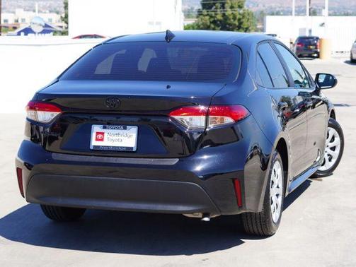 Midnight Black Metallic 2025 Toyota Corolla LE