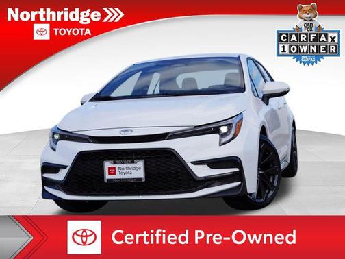Ice Cap 2025 Toyota Corolla SE