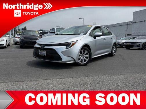Classic Silver Metallic 2025 Toyota Corolla Hybrid LE