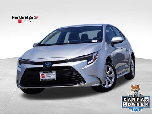 Classic Silver Metallic 2025 Toyota Corolla Hybrid LE