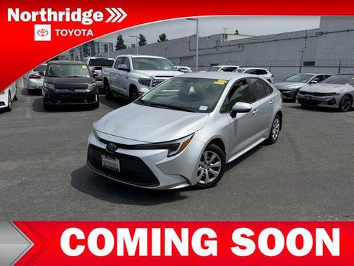 Classic Silver Metallic 2025 Toyota Corolla Hybrid LE