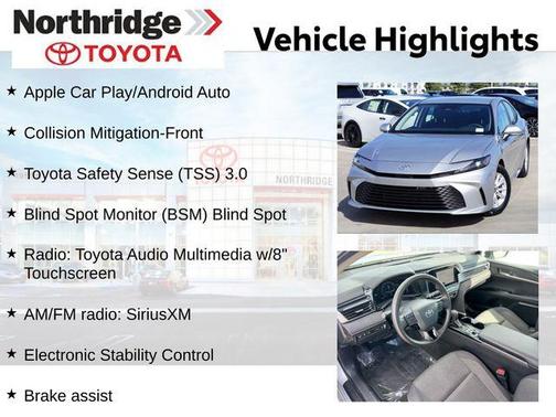 2025 Toyota Camry LE