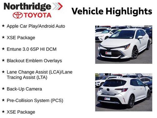 2022 Toyota Corolla XSE