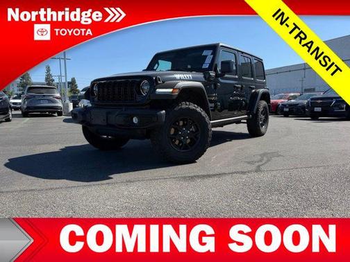 Black Clearcoat 2025 Jeep Wrangler 4xe Willys