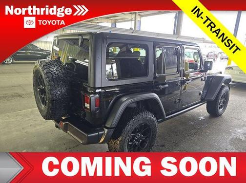 Black Clearcoat 2025 Jeep Wrangler 4xe Willys