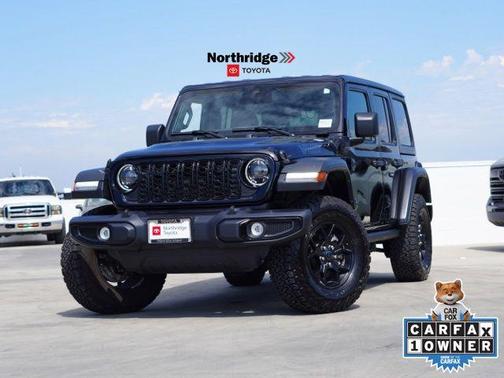 Black Clearcoat 2025 Jeep Wrangler 4xe Willys