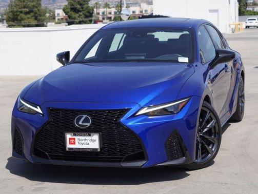 Ultrasonic Blue 2.0 2025 Lexus IS 350 Base