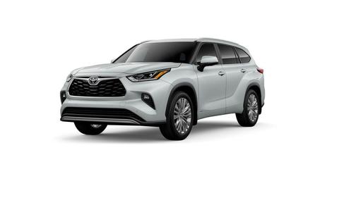 Wind Chill Pearl 2026 Toyota Highlander Hybrid Platinum