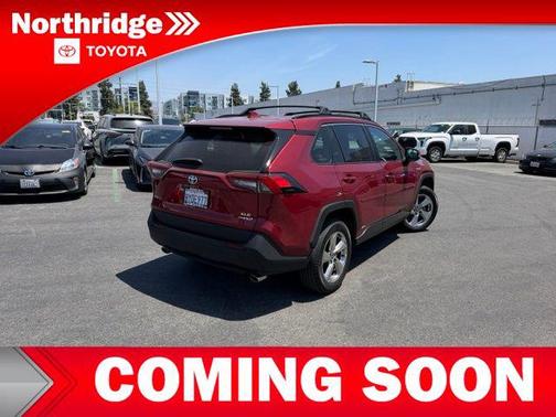 Ruby Flare Pearl 2021 Toyota RAV4 Hybrid XLE Premium