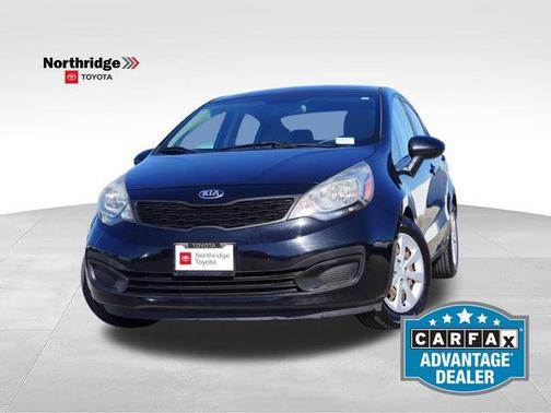 Aurora Black 2014 Kia Rio LX