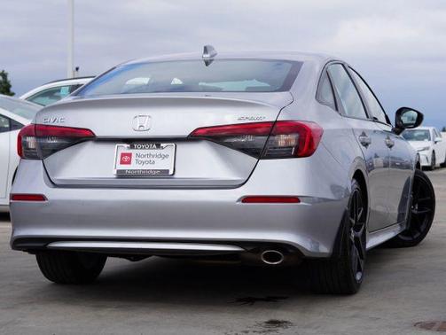 Lunar Silver Metallic 2024 Honda Civic Sport
