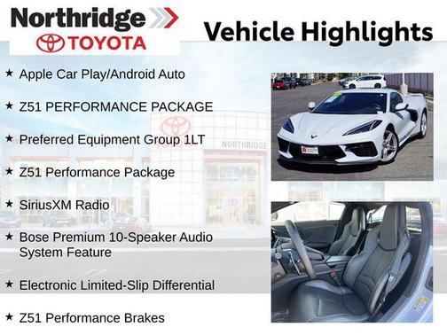 2021 Chevrolet Corvette Stingray w/1LT