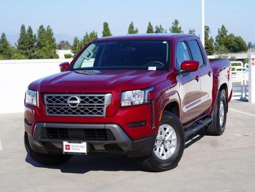 Cardinal Red Metallic Tricoat 2024 Nissan Frontier SV