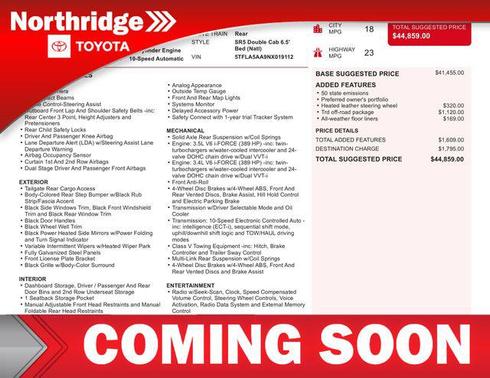 2022 Toyota Tundra SR5