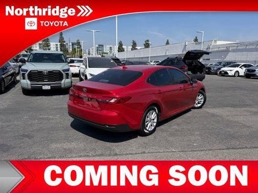 Supersonic Red 2025 Toyota Camry LE