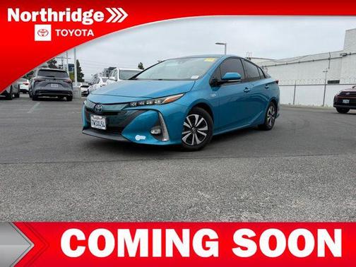 Blue Magnetism 2017 Toyota Prius Prime Advanced