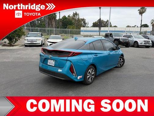 Blue Magnetism 2017 Toyota Prius Prime Advanced