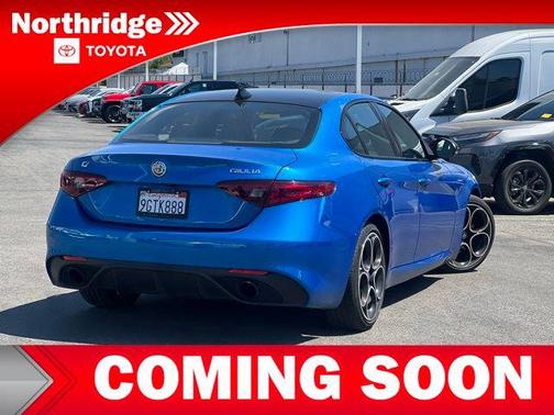 Misano Blue Metallic 2023 Alfa Romeo Giulia Veloce RWD