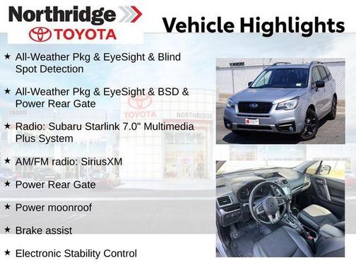 2018 Subaru Forester 2.5i Premium Black Edition