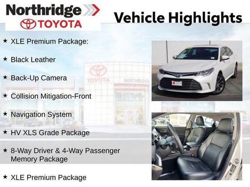 2017 Toyota Avalon Hybrid XLE Premium