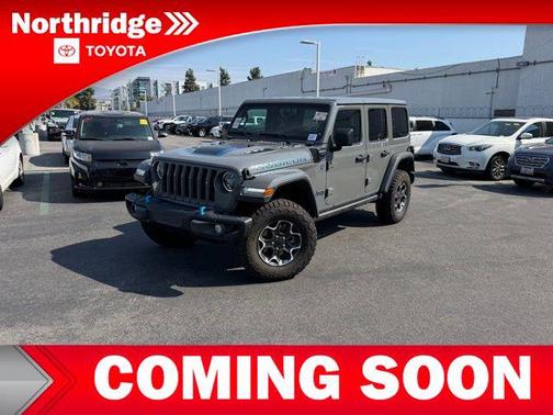 Sting-Gray Clearcoat 2023 Jeep Wrangler 4xe Rubicon