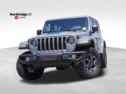 Sting-Gray Clearcoat 2023 Jeep Wrangler 4xe Rubicon