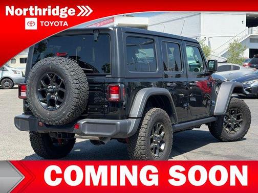 Black Clearcoat 2025 Jeep Wrangler 4xe Willys