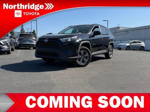 Midnight Black Metallic 2024 Toyota RAV4 Hybrid LE