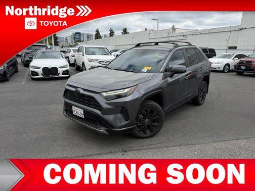 Magnetic Gray Metallic 2022 Toyota RAV4 Hybrid SE
