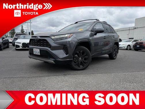 Magnetic Gray Metallic 2022 Toyota RAV4 Hybrid SE