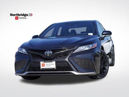 Midnight Black Metallic 2022 Toyota Camry XSE