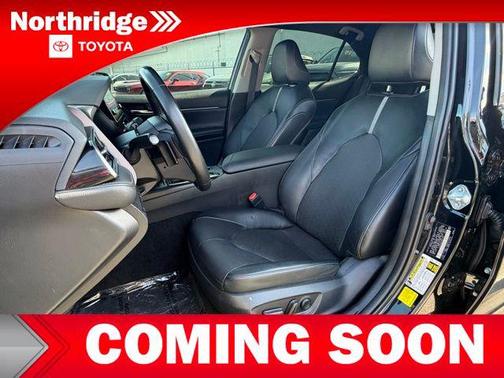 Midnight Black Metallic 2022 Toyota Camry XSE