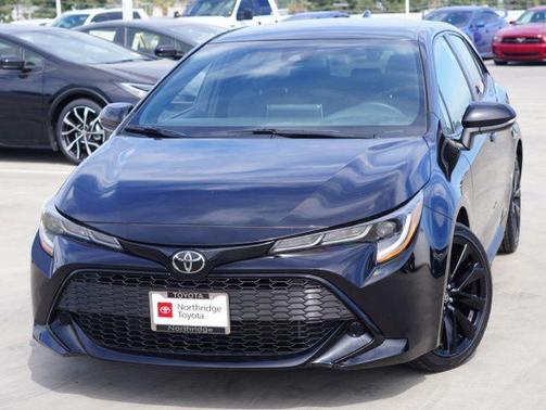 Midnight Black Metallic 2021 Toyota Corolla SE