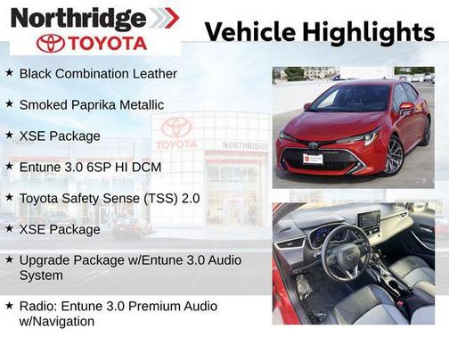 2019 Toyota Corolla XSE