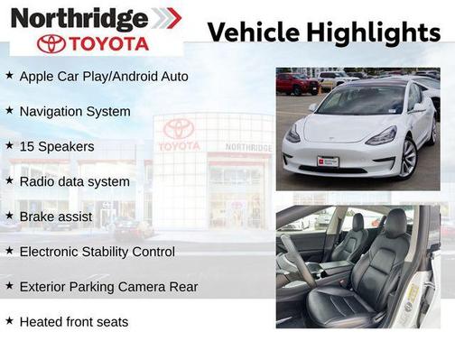 Pearl White Multi-Coat 2019 Tesla Model 3 Long Range