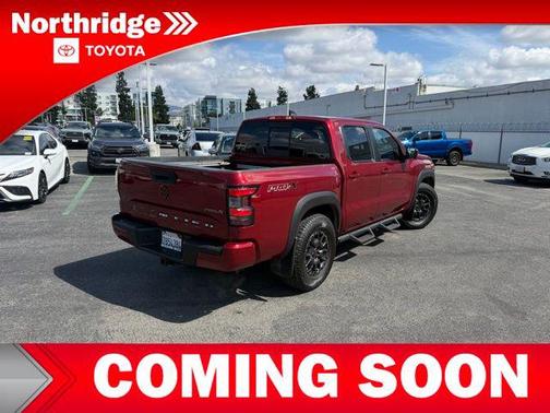 Cardinal Red Tricoat 2022 Nissan Frontier PRO-X