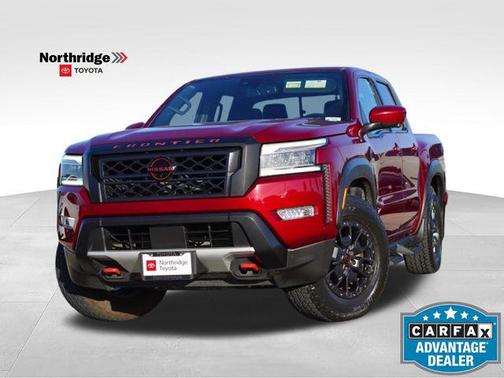 Cardinal Red Tricoat 2022 Nissan Frontier PRO-X