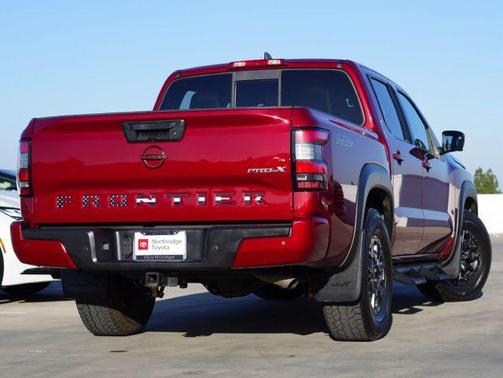 Cardinal Red Tricoat 2022 Nissan Frontier PRO-X