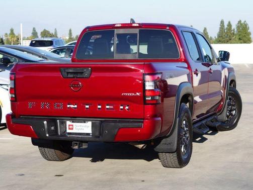 Cardinal Red Tricoat 2022 Nissan Frontier PRO-X