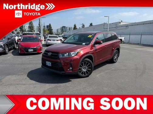 Salsa Red Pearl 2018 Toyota Highlander SE